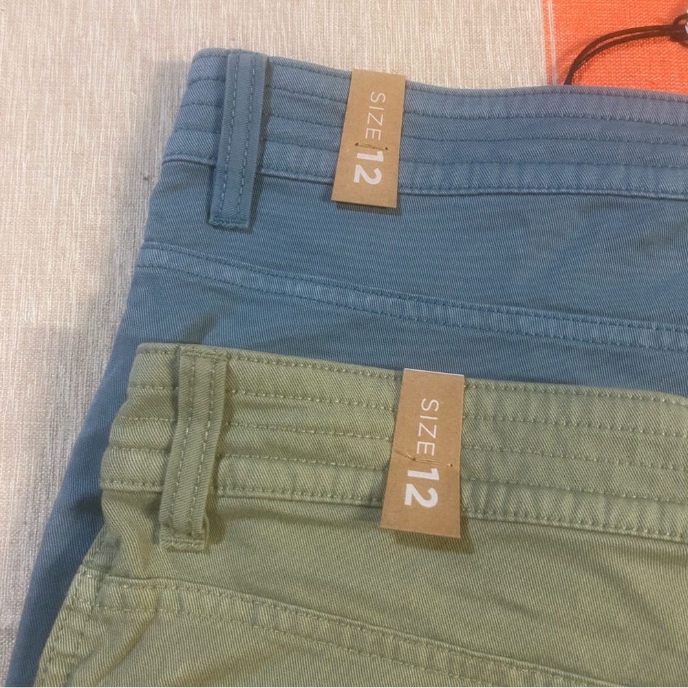 Prana Sancho Short Women’s Size 12 Organic Cotton Fair Trade Outdoor 2pc - Picture 5 of 9